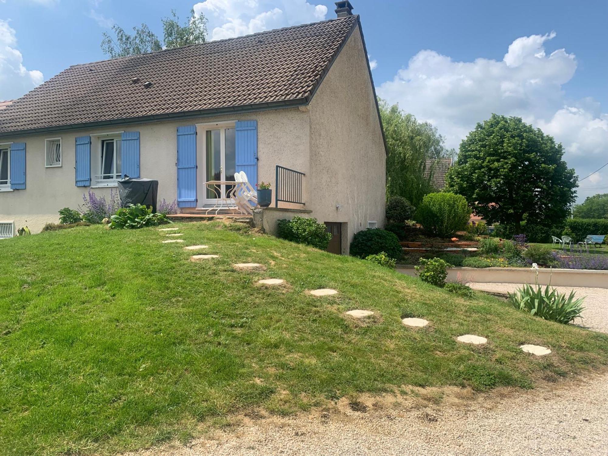 Le Bleu De B. Villa Saint-Etienne-en-Bresse Bagian luar foto